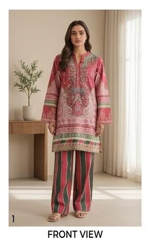 GULNAAR BLOOM FARSHI CORD SET