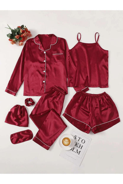 7PCs Girls Night Dress